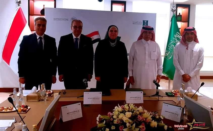 مصر والسعودية تتفقان على تعزيز التعاون المشترك في مجالات الصناعة والتجارة