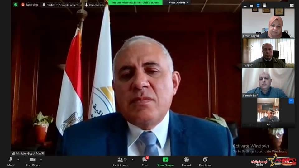 د. عبد العاطي يتابع أعمال تطهيرات الترع والمصارف وجاهزية محطات الرفع بمختلف المحافظات