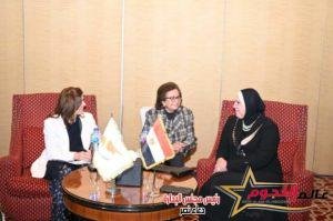 وزيرة التجارة تبحث مع نظيرتها القبرصية سبل تعزيز التعاون المشترك 2 وزيرة التجارة تبحث مع نظيرتها القبرصية سبل تعزيز التعاون المشترك