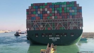 قناة السويس تحتفل غدًا الثلاثاء بذكرى تعويم سفينة الحاويات البنمية "إيفرجيفين"