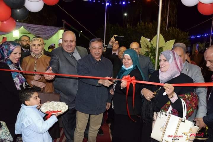 افتتاح معرض مشروعك مستقبلك بمشاركة ١٤٠ عارض بحديقة الشيخ زايد بمحافظة الإسماعيلية  