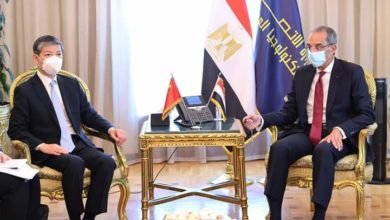 د/ عمرو طلعت يبحث مع سفير الصين فى مصر التعاون فى مجالات بناء القدرات الرقمية والذكاء الاصطناعى