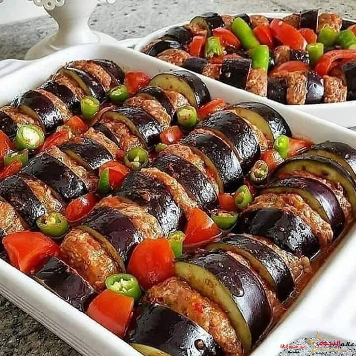 كرات اللحم مع الباذنجان ... مقدمة من الشيف: حسن كمال حسين 1 كرات اللحم مع الباذنجان ... مقدمة من الشيف: حسن كمال حسين