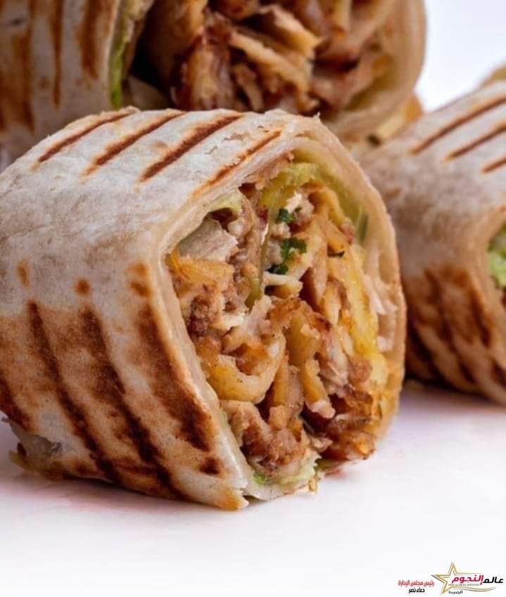 ساندوتش شاورما الدجاج.. مقدم من الشيف: أية أمير