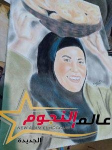 الرسامة سحر أيمن لـ عالم النجوم: حلمي أكون رسامة مشهورة 