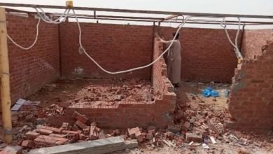 الأجهزة التنفيذية تتصدى بكل حزم لتعديات البناء المخالف على الأراضي الزراعية بمركز ديرب نجم