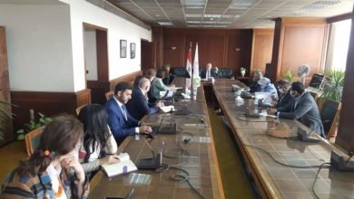 د. عبد العاطى يبحث مع وفد البنك الدولى التعاون في مجال الرى الحديث