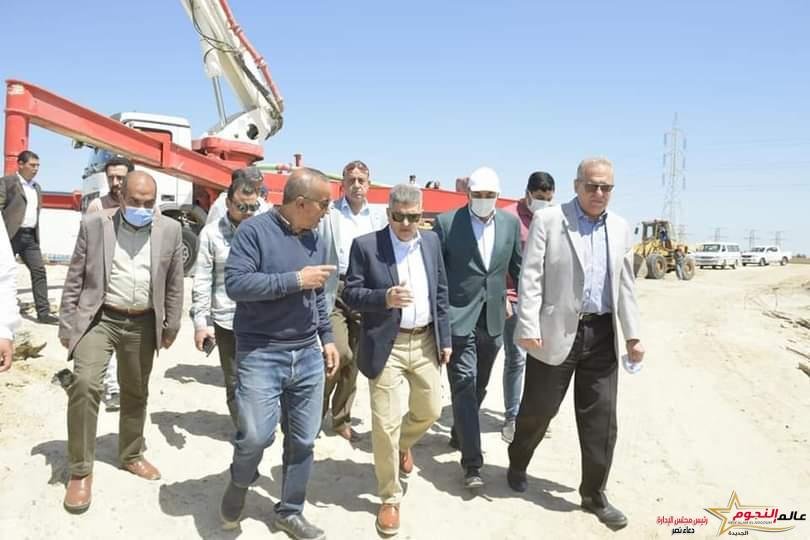 ربيع يتابع بدء استزراع أسماك الدنيس والبلطي بإجمالي ٢,٥ مليون سمكة زريعة دنيس 