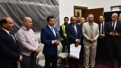 صبحي يُباشر عمله من مقر الوزارة بالعاصمة الإدارية الجديدة في أولي الخطوات لإنتقال موظفي الوزارة