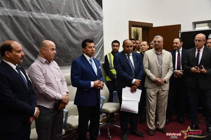 صبحي يُباشر عمله من مقر الوزارة بالعاصمة الإدارية الجديدة في أولي الخطوات لإنتقال موظفي الوزارة 1 صبحي يُباشر عمله من مقر الوزارة بالعاصمة الإدارية الجديدة في أولي الخطوات لإنتقال موظفي الوزارة