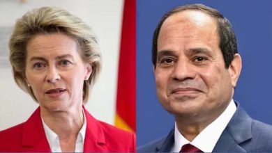 تلقى السيد الرئيس عبد الفتاح السيسي اليوم اتصالاً هاتفياً من السيدة أورسولا فون ديرلاين رئيسة المفوضية الأوروبية