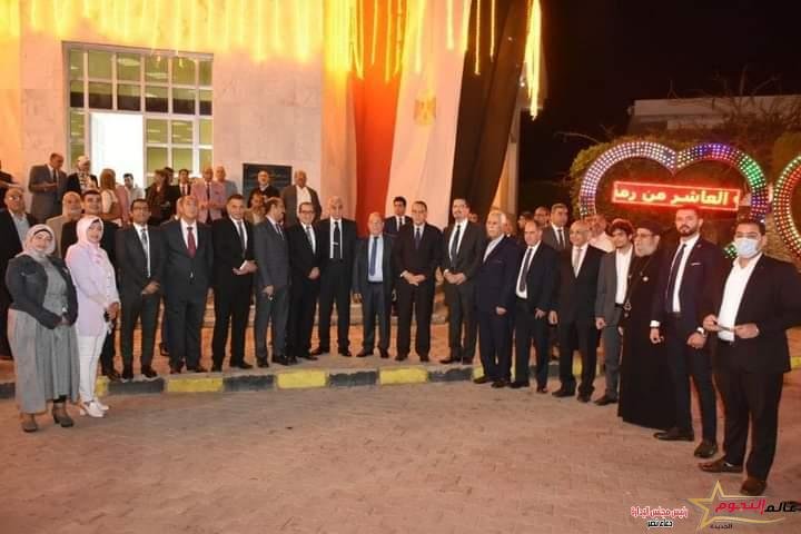 غراب يُشارك في حفل إفطار جهاز تنمية مدينة العاشر من رمضان ومجلس أمناء المدينة إحتفالاً بعيدها القومي الـ 45