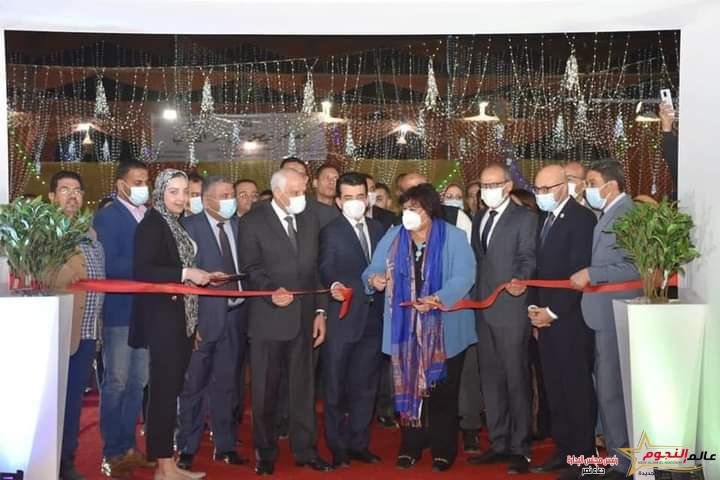 عبد الدايم ومدير عام الايسيسكو ومحافظ الجيزة يفتتحون معرض فيصل العاشر للكتاب