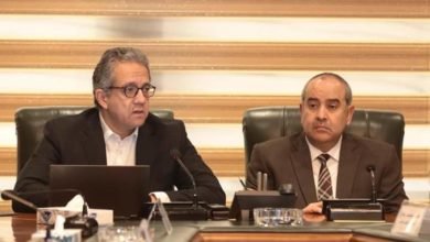 وزيرا السياحة والآثار والطيران المدني يبحثان آليات تنشيط الحركة السياحية والجوية الوافدة إلى المقصد السياحي المصري