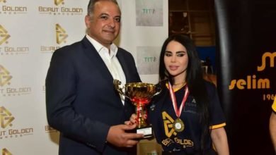 فوز البطلة ليال عبود بـ ميدالية ذهبية في مبارة كرة السلة ..«رسالة سلام عابرة نبدذاً للحروب»