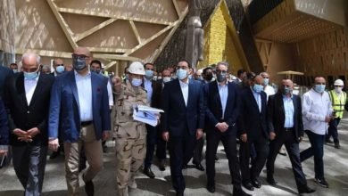 رئيس الوزراء يتفقد المتحف المصري الكبير لمتابعة الموقف التنفيذي للأعمال