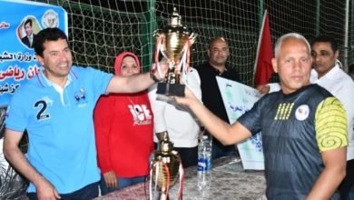 صبحي يشهد ختام الدورة الرمضانية بالواحات البحرية 
