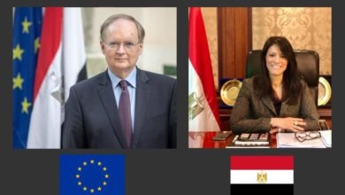 المشاط تجتمع مع سفير الاتحاد الأوروبي في مصر لبحث سبل التعاون المشترك