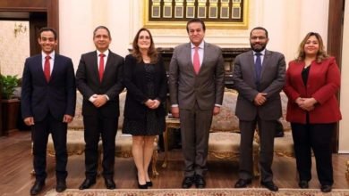 د. عبد الغفار يستقبل سفيرة دولة كوبا لدى مصر لبحث سبل تعزيز التعاون في القطاع الصحي