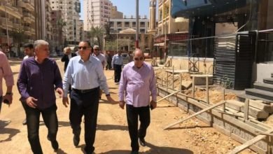 غراب يُشدد على سرعة الإنتهاء من أعمال الرصف والتطوير الجارية بشارع عمر بن الخطاب بمدينة الزقازيق