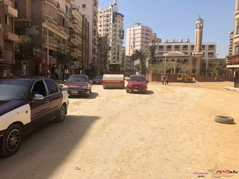 غراب يُشدد على سرعة الإنتهاء من أعمال الرصف والتطوير الجارية بشارع عمر بن الخطاب بمدينة الزقازيق