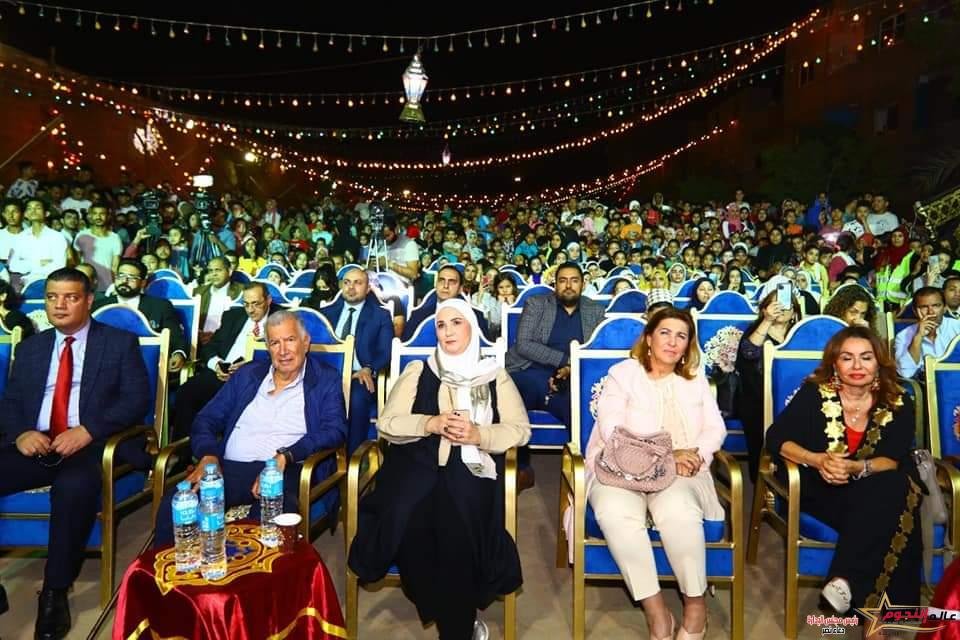 وزيرة التضامن تفتتح ليالي الجبخانة .. وتدشن مشروع تطوير المنطقة وتمكين أهالي عزبة خير الله