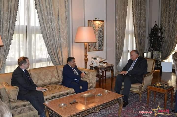 شكري يستقبل وزير الدولة البريطاني لشئون شمال إفريقيا وجنوب ووسط آسيا والكومنولث والأمم المتحدة 3 شكري يستقبل وزير الدولة البريطاني لشئون شمال إفريقيا وجنوب ووسط آسيا والكومنولث والأمم المتحدة
