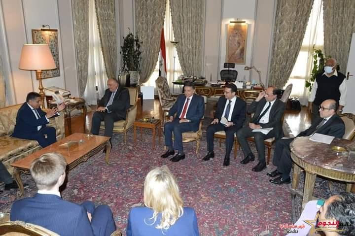 شكري يستقبل وزير الدولة البريطاني لشئون شمال إفريقيا وجنوب ووسط آسيا والكومنولث والأمم المتحدة 4 شكري يستقبل وزير الدولة البريطاني لشئون شمال إفريقيا وجنوب ووسط آسيا والكومنولث والأمم المتحدة
