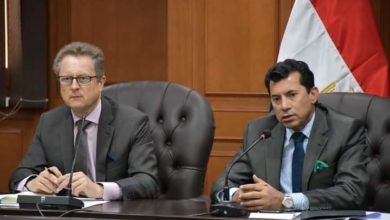 صبحي يبحث التعاون مع السفير الألماني فى مجال الوعى البيئى وقضايا المناخ