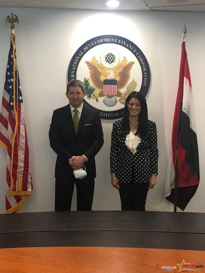 المشاط تبحث التعاون المشترك مع شركة تمويل التنمية الدولية الأمريكية خلال اجتماعات الربيع بواشنطن