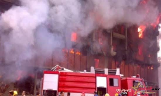 إندلاع حريق وإصابة 4 بالاختناق في مطعم أسماك شهير بحلوان