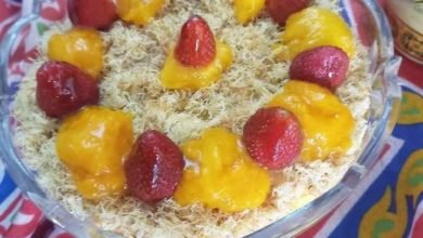 الكنافة العثمانلي بالمانجو ... مقدمة من الشيف: وسام الماقورى