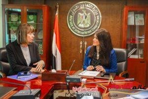"المشاط "وزيرة التعاون الدولي تلتقي إيلينا بانوفا المنسق المقيم لبرنامج الأمم المتحدة في مصر 2 "المشاط "وزيرة التعاون الدولي تلتقي إيلينا بانوفا المنسق المقيم لبرنامج الأمم المتحدة في مصر