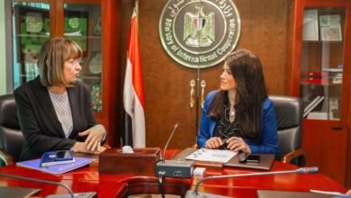 "المشاط "وزيرة التعاون الدولي تلتقي إيلينا بانوفا المنسق المقيم لبرنامج الأمم المتحدة في مصر