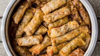 الكرنب الفلسطيني بالثوم والليمون ...مقدم من الشيف: غادة المصري