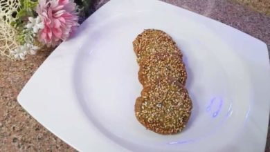 طعمية محشية بالسمسم... مقدمة من الشيف: سهام الحشاش