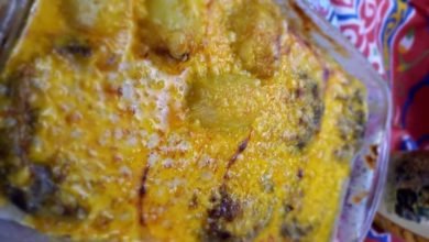 الخرشوف والبطاطس المحشية بالبشاميل... مقدمة من الشيف: وسام ناقوري