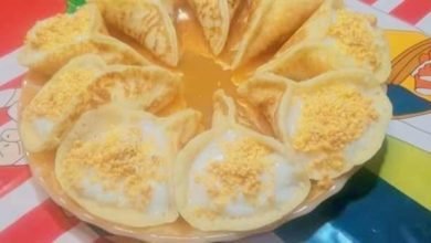 القطايف بالكريمة والمكسرات ... مقدمة من الشيف: أميرة صيام