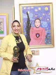 الفنانة زيزي رضا في حوار لـ"عالم النجوم ": حلمي أكون رسامة عالمية