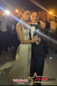 نجيب ساويرس يحتفل بـ زفاف ابنه "أنسي" تحت سفح الأهرامات