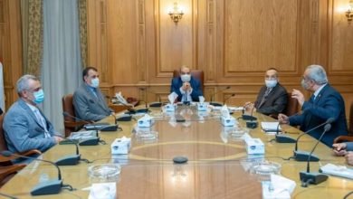 مرسي يبحث تسويق منتجات الشركات التابعة إلكترونياً