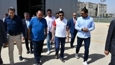صبحي يتفقد فرع نادى النادى بشيراتون ويطالب بسرعة الانتهاء من اللمسات النهائية 