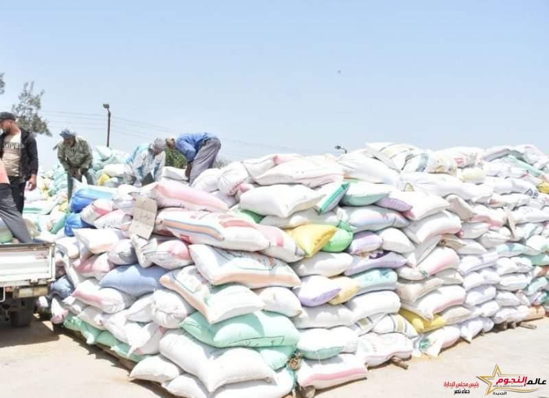 غراب : يتفقد شونة بنك التنمية والإئتمان الزراعى بالنخاس وصومعة مطاحن شرق الدلتا بمدينة الزقازيق