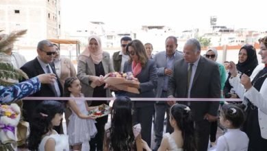  عوض تفتتح مدرستى الزنارى للتعليم الأساسي و مها الفار الثانوية الإلكترونية
