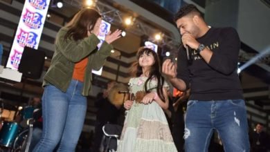 بالصور.. نجم ستار أكاديمي محمد شاهين يحيي حفلاً بنادي ماتريكس الرياضي