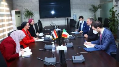 وزيرة البيئة تبحث مع سفير إيطاليا بالقاهرة التعاون الثنائي في مجال البيئة واستضافة مصر لمؤتمر المناخ COP27