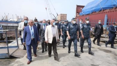 وزير النقل يتفقد الشركة المصرية لإصلاح وبناء السفن ويتابع معدلات تنفيذ عدد من المشروعات الجاري تنفيذها 