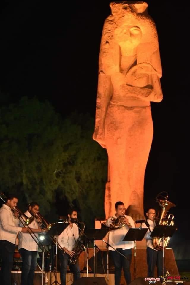 عبد الدايم وعناني ومصليحي و غراب يشهدون افتتاح مهرجان تل بسطا للموسيقي والغناء بمدينة الزقازيق