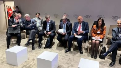 شكري يشارك في فعاليات المنتدى الاقتصادي العالمي بدافوس