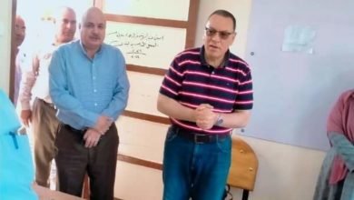 غراب يُتابع سير إنتظام إمتحانات الشهادة الإعدادية بمدرسة الحاج سلامة دبور الابتدائية بقرية قصاصين الشرق بمركز الحسينية